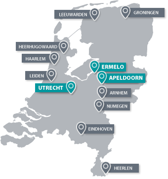 REA locaties Ermelo, Utrecht en Apeldoorn